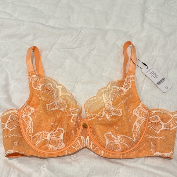 NEW Understance plunge bra in apricot - Picture 4 of 4